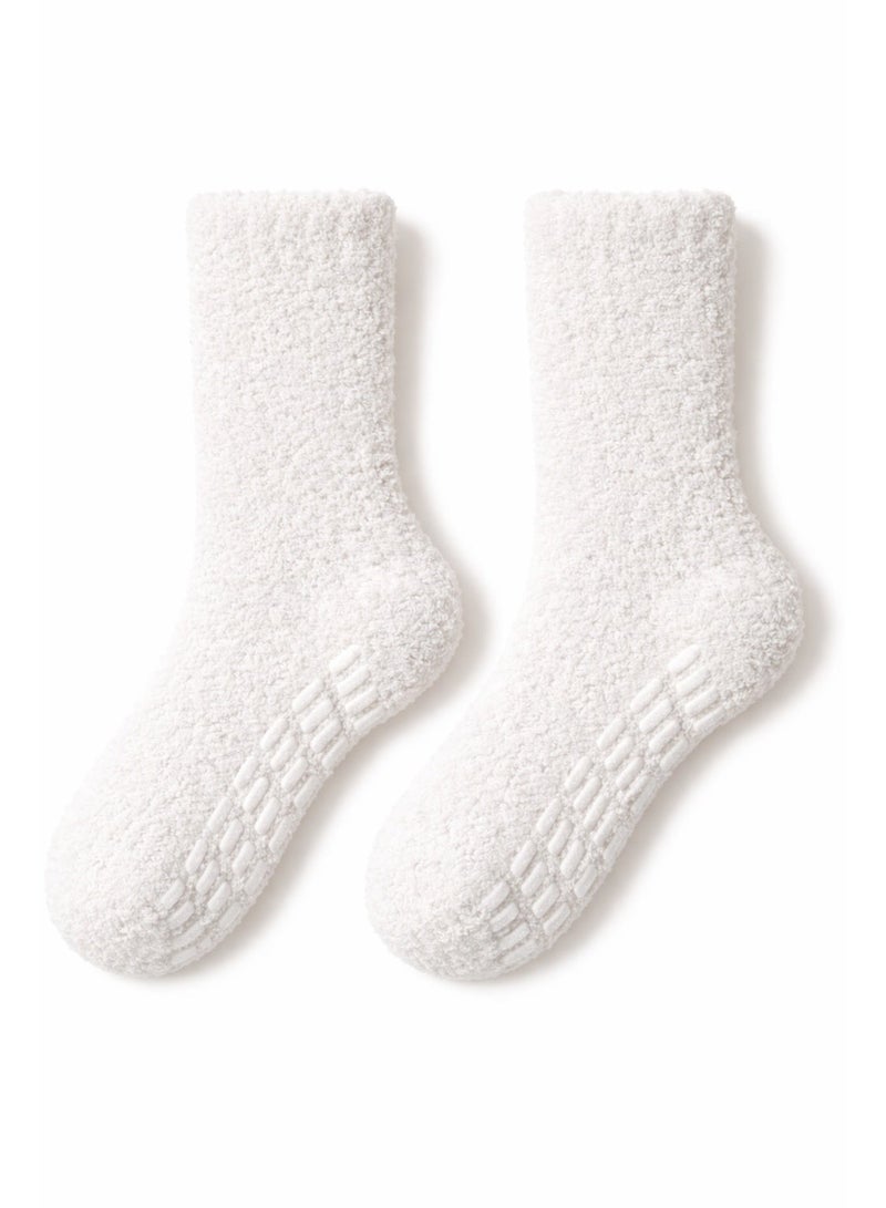 Deyvi Warm & Cozy Ultra-Luxe Cloud Sock for Women & Men - Super Soft Luxurious Fabric Sleep Socks - Image 1